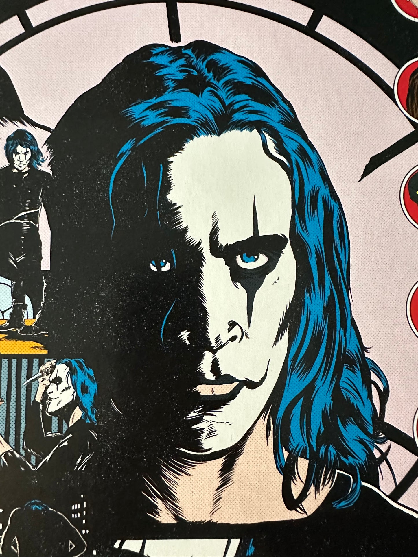 Van Saiyan - The Crow 16.5x11.7 art print - detail image 2