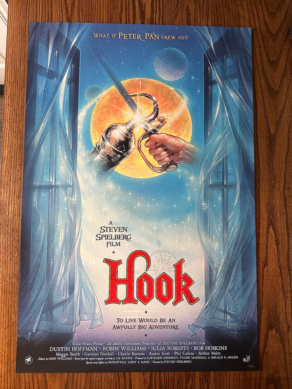 Steve Chorney - Hook - 24x36 - Limited Edition Poster
