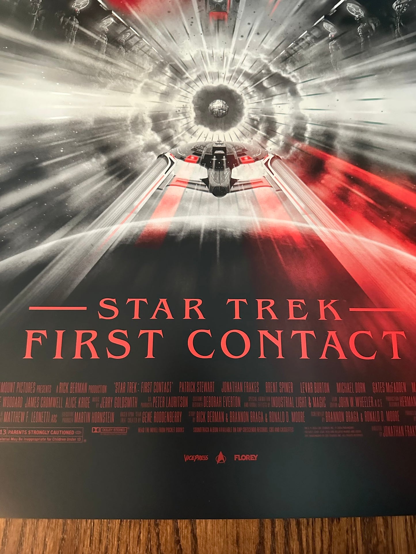 Florey - Star Trek First Contact Foil Variant 24x36 movie poster - detail image 7