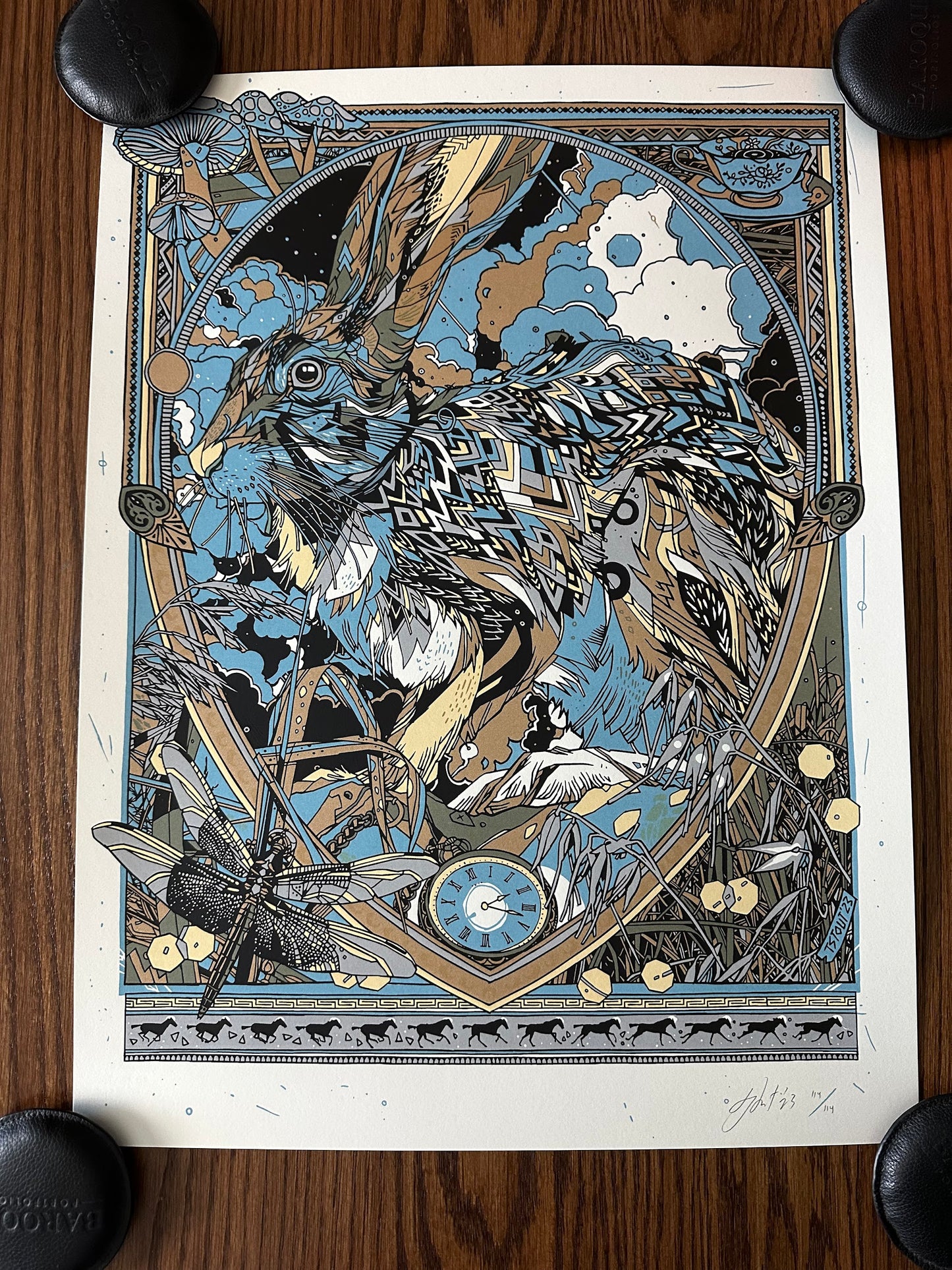 Tyler Stout - Lepus Reflector 18x24 movie poster