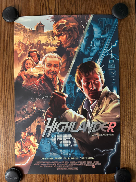 Aurelio Lorenzo - Highlander 24x36 movie poster