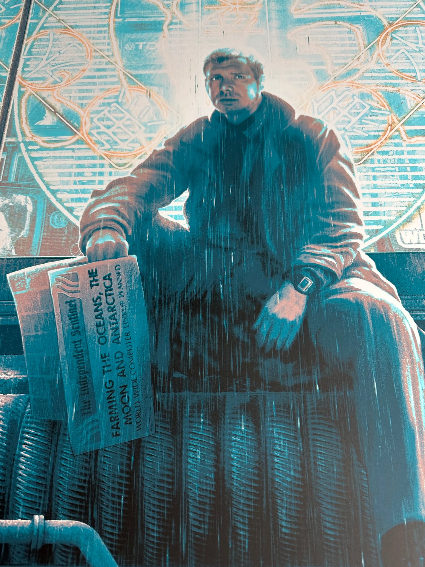 Kevin Wilson - Blade Runner 24x36 movie poster - detail image 3
