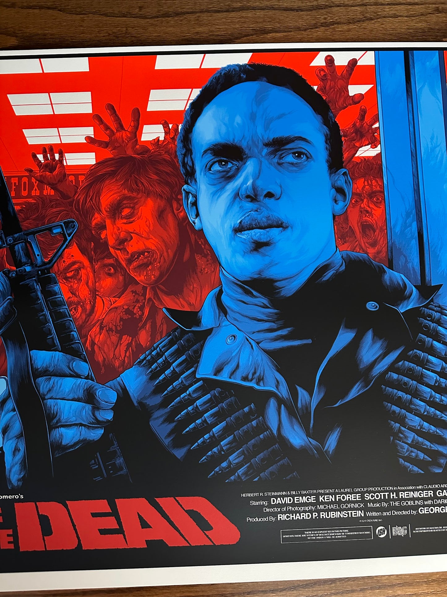 Ken Taylor - Dawn of Dead 36x24 movie poster - detail image 4