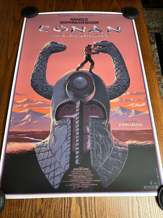 Laurent Durieux - Conan the Barbarian 24x36 movie poster