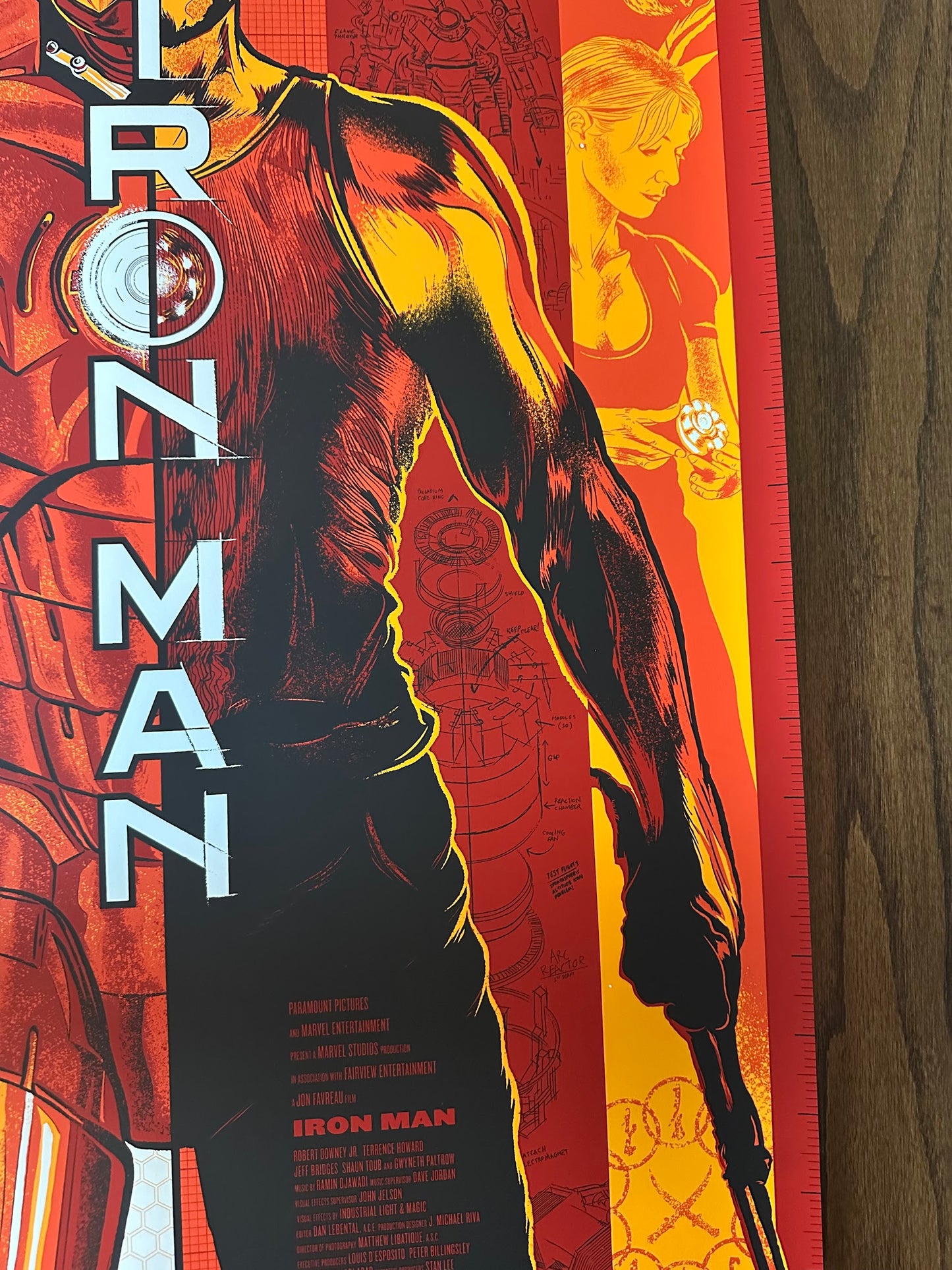 Christopher Cox - Iron Man 24x36 movie poster - detail image 4