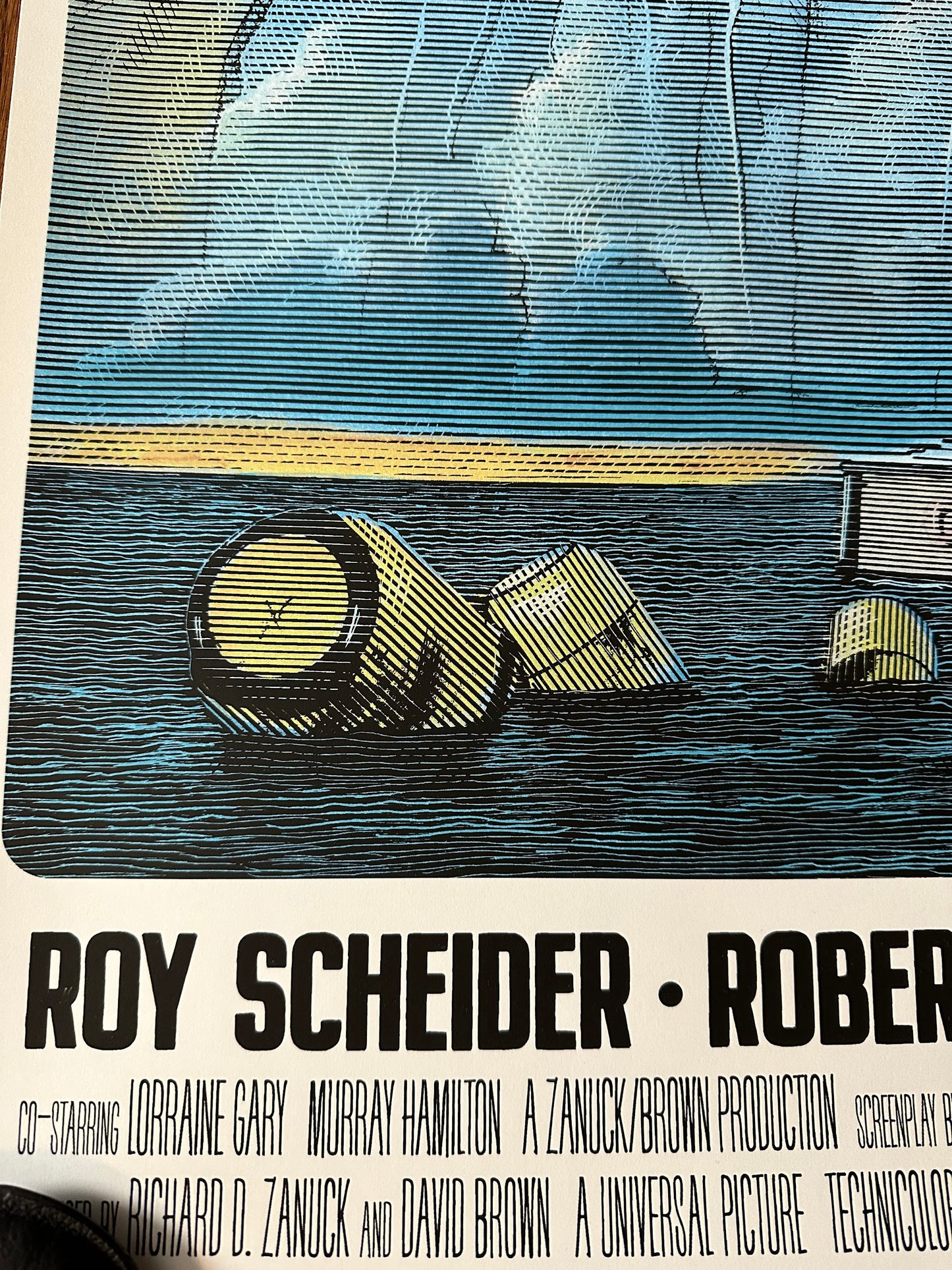 Mark Summers - Jaws 24x36 movie poster - detail image 6