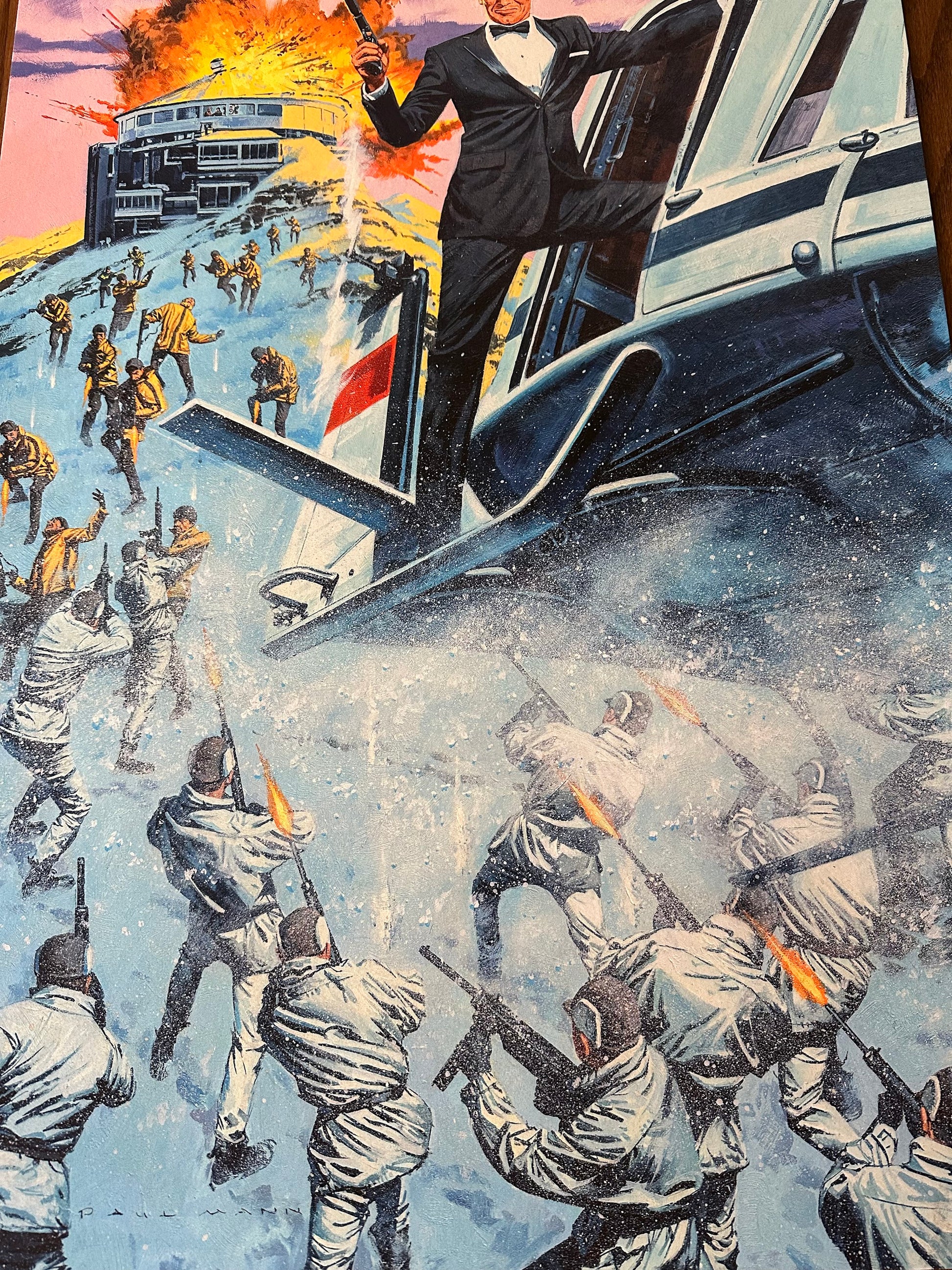 Paul Mann - On Her Majesty's Secret Service Art Variant 24x36 movie poster - detail image 5