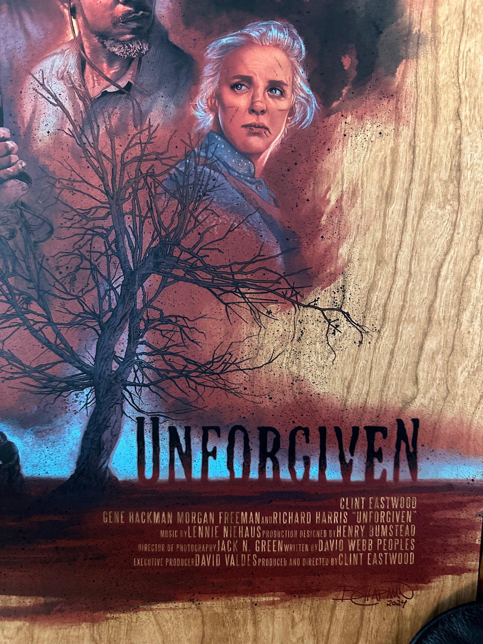 Barret Chapman - Unforgiven 16x24 movie poster - detail image 4
