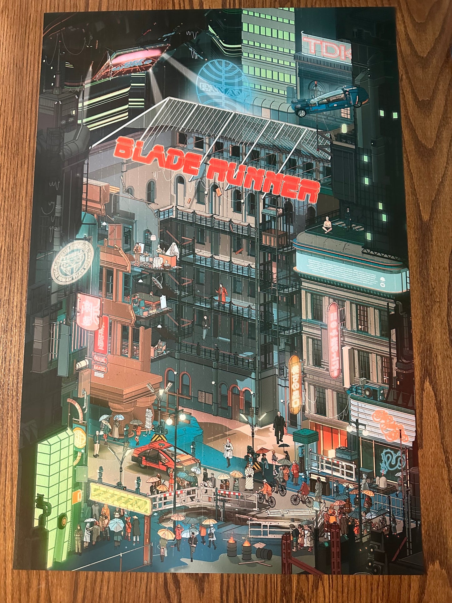 Doug John Miller - Blade Runner Variant 24x36 movie poster