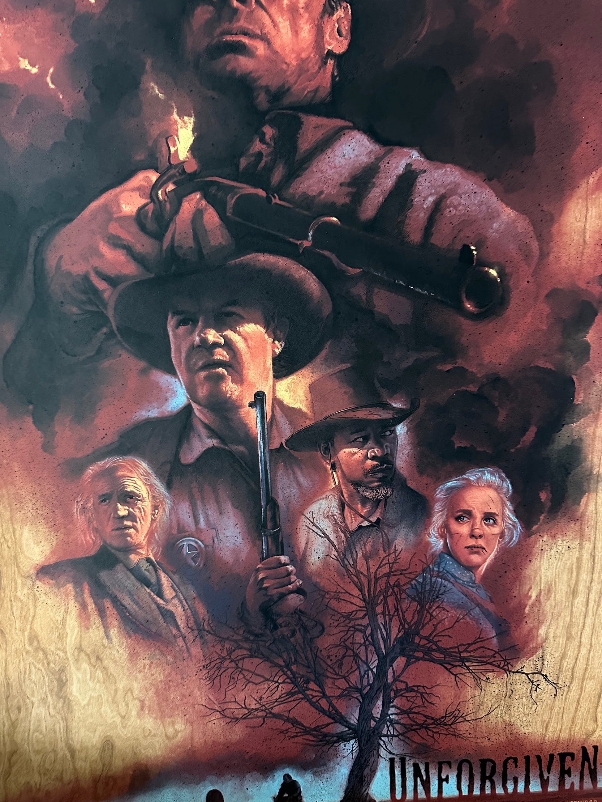 Barret Chapman - Unforgiven 16x24 movie poster - detail image 3