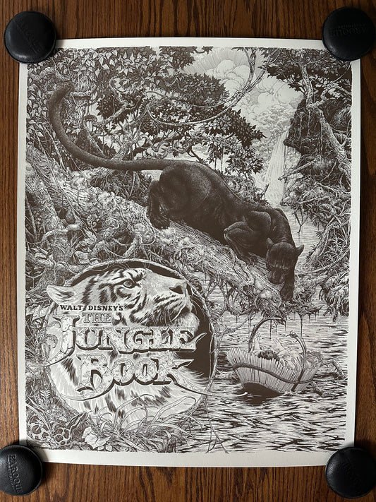 Brandon Holt - The Jungle Book 24x30 movie poster