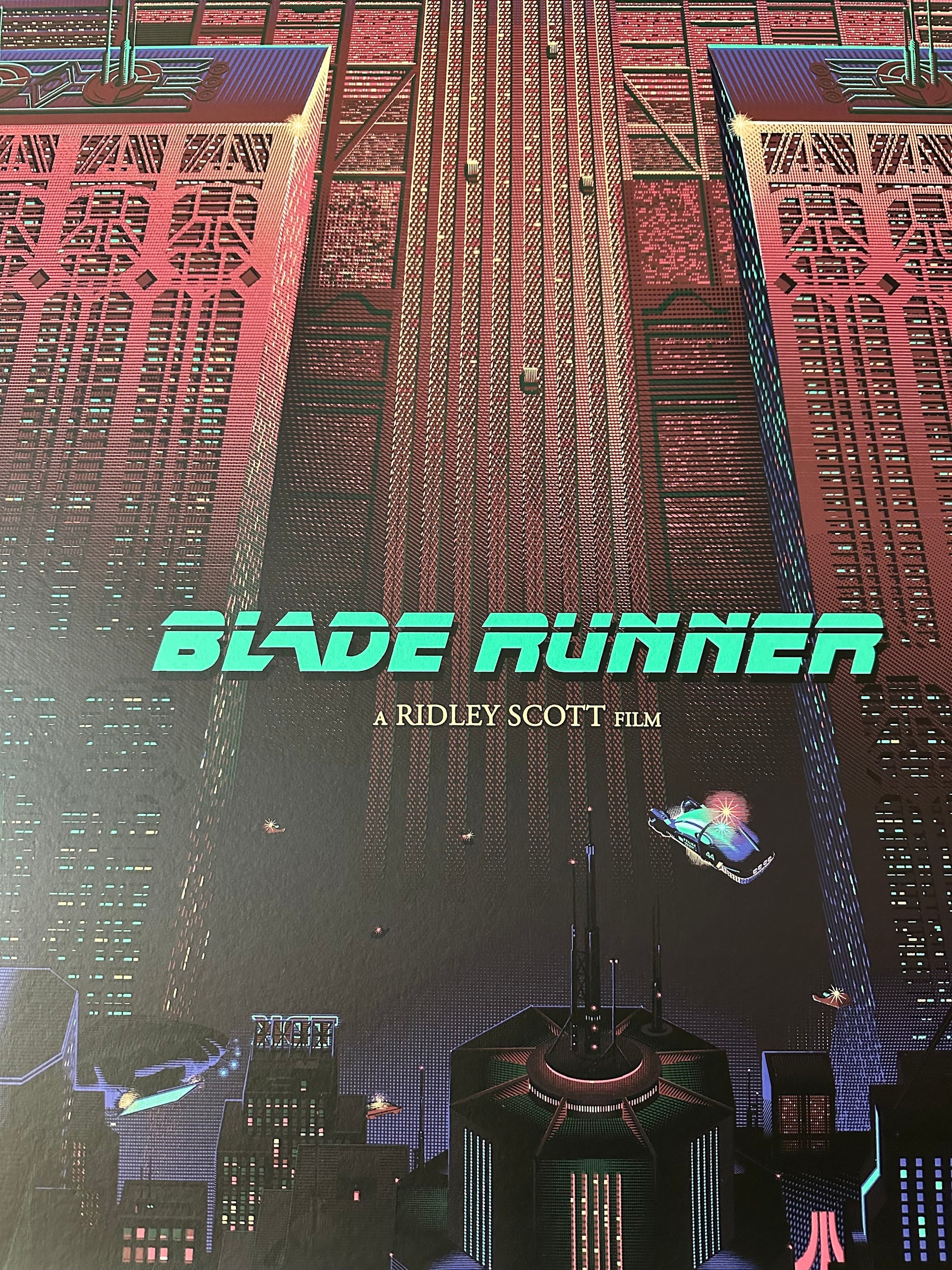 Laurent Durieux - Blade Runner "The Final Chess Game" 24x36 movie poster - detail image 2