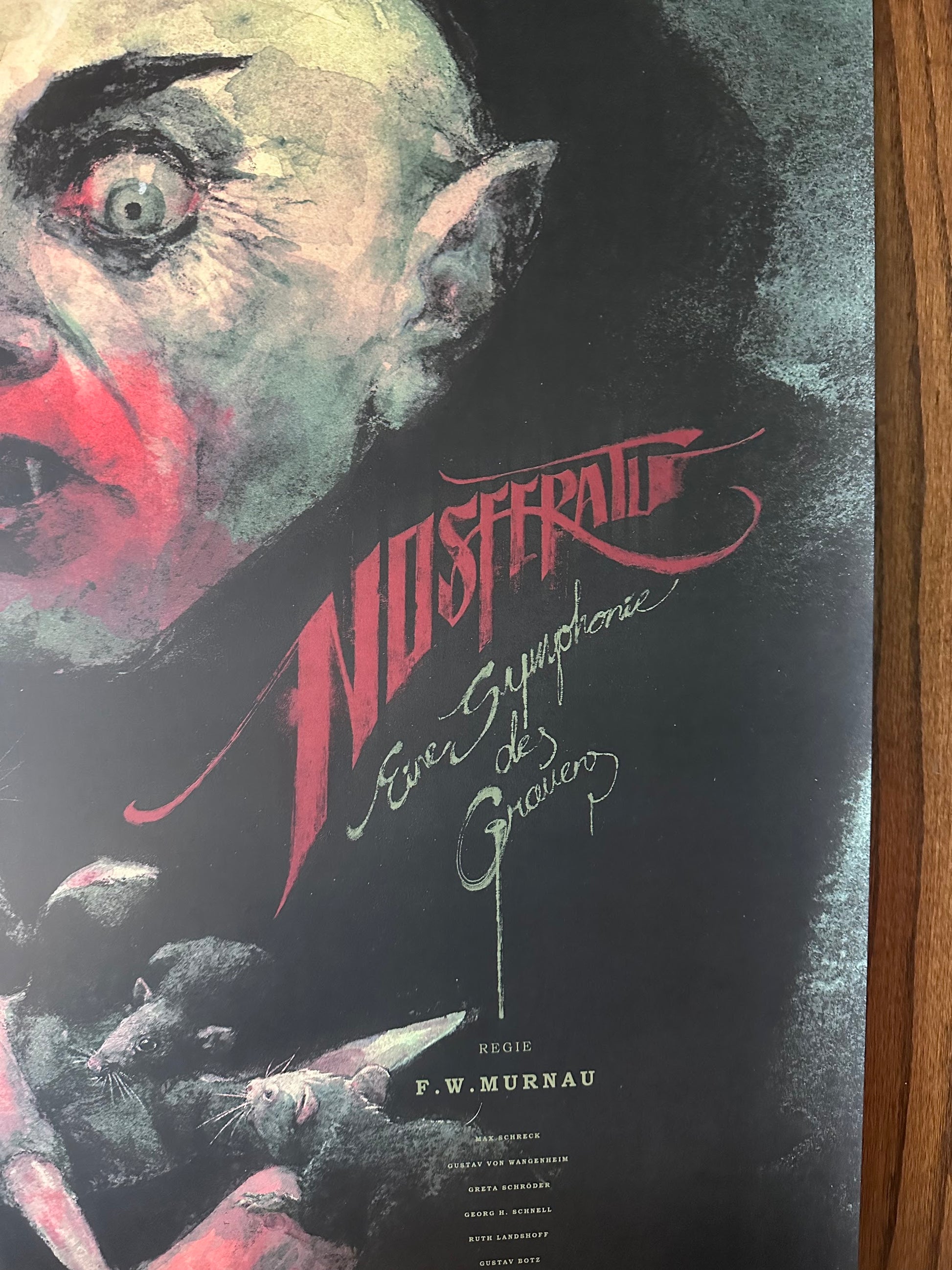 Hans Woody - Nosferatu 24x36 movie poster - detail image 3