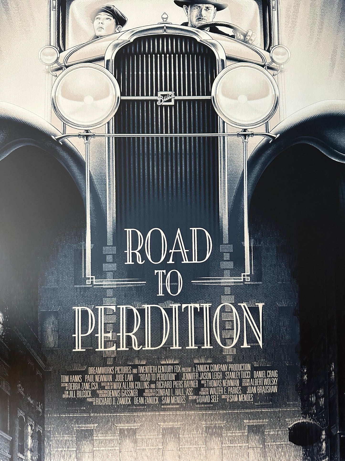 Daniel Castro Maia - Road to Perdition 24x36 movie poster - detail image 3
