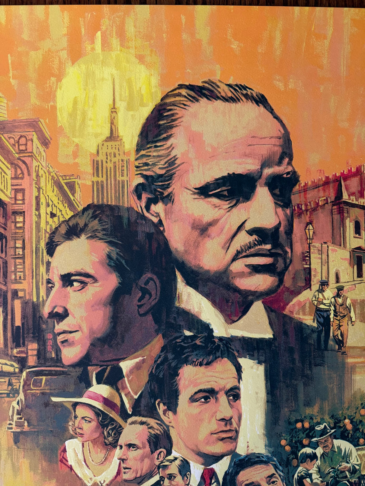 Paul Mann - The Godfather - 24x36 - Limited Edition Poster