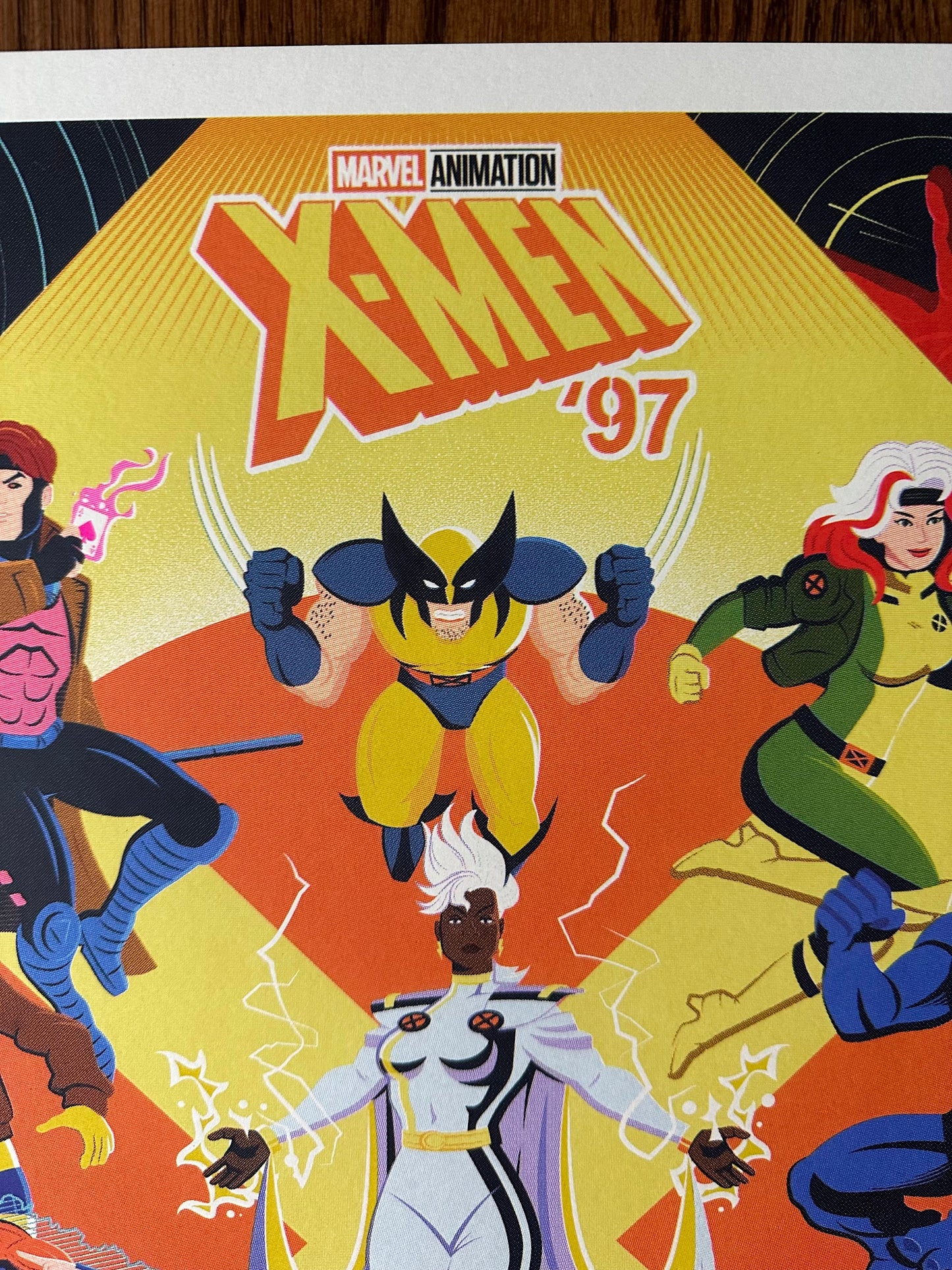 Dave Perillo - X-Men '97 18x24 art print - detail image 2