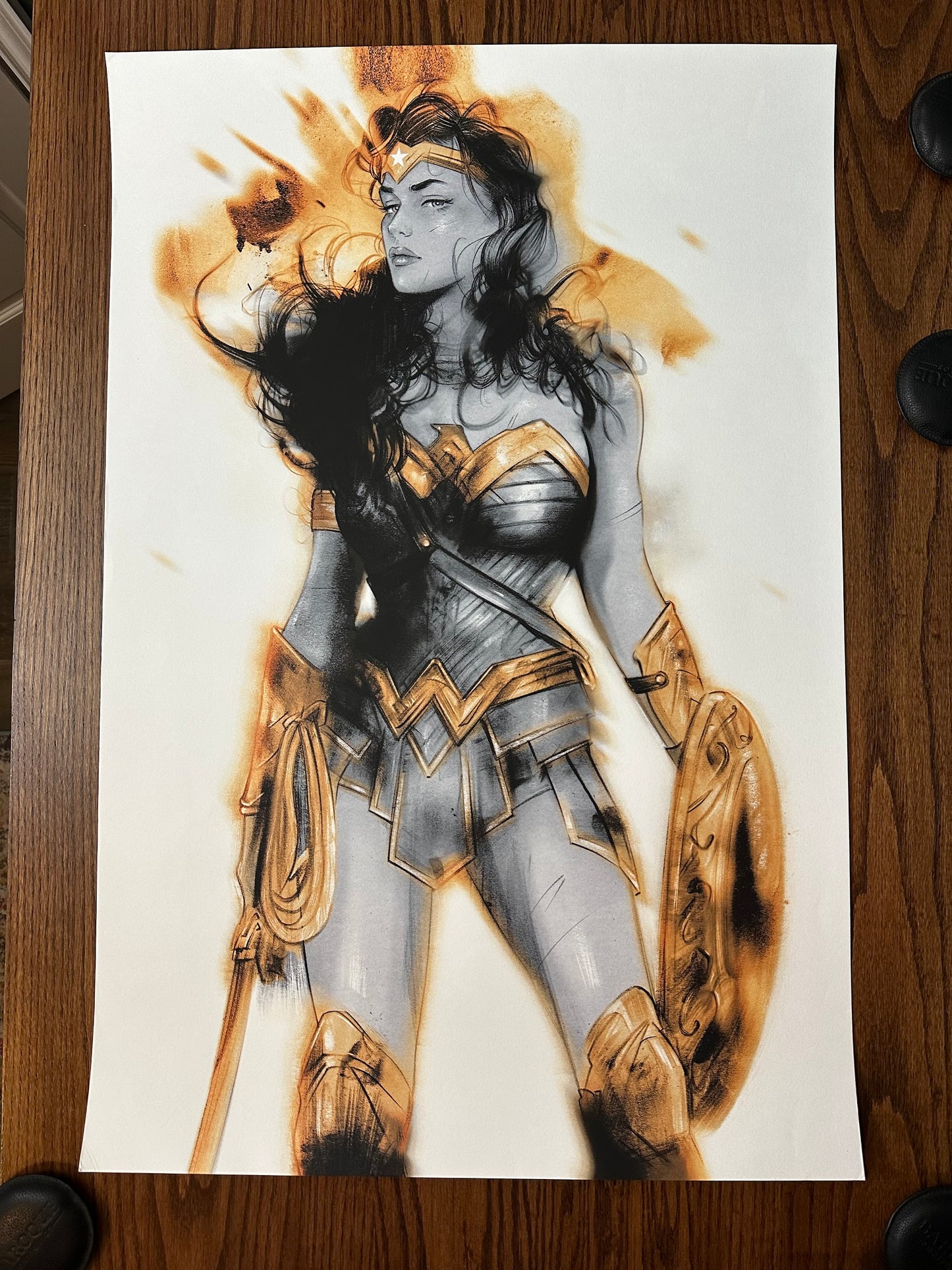 Tula Lotay - Wonder Woman 24x36 movie poster