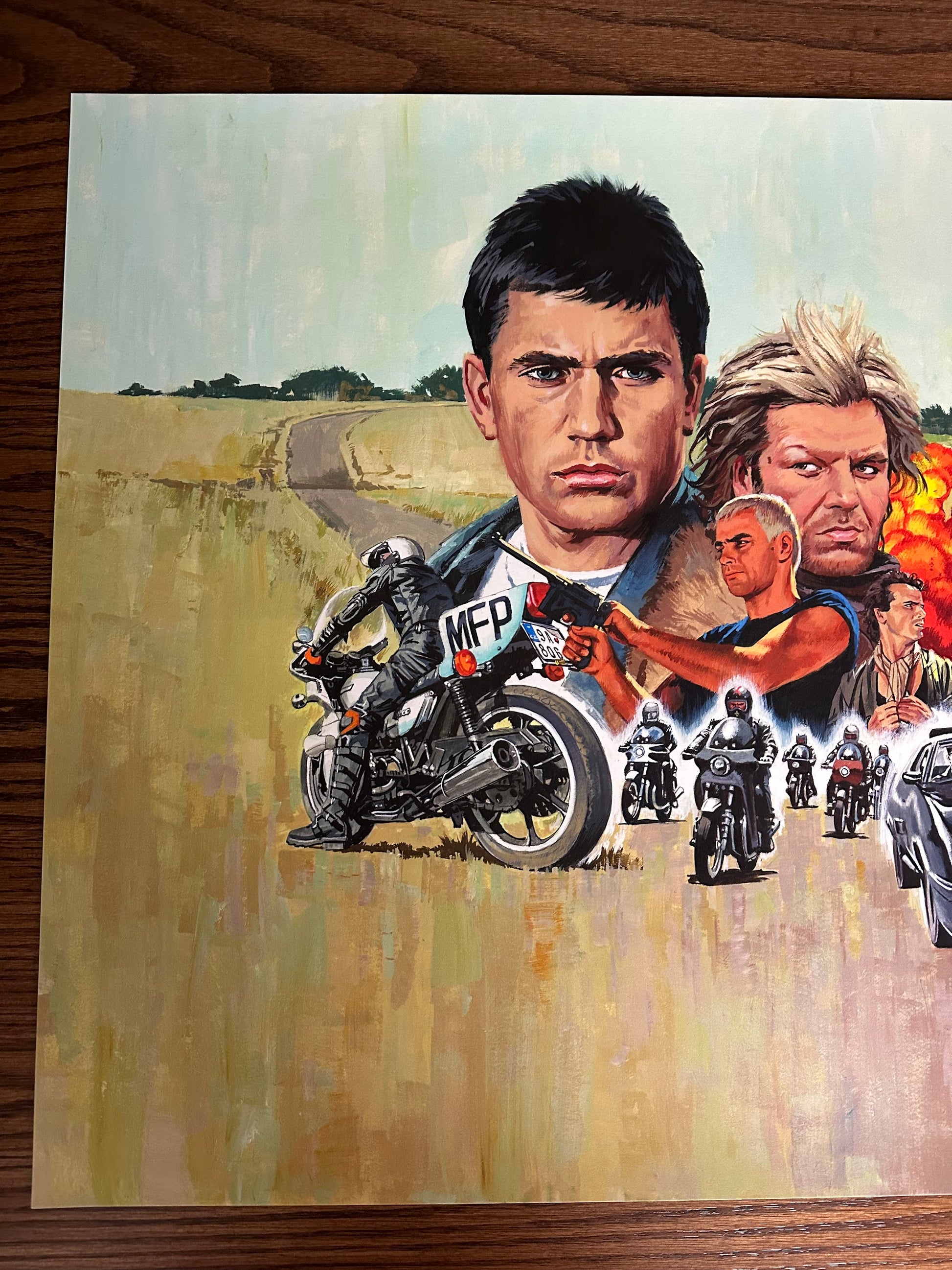 Paul Mann - Mad Max Art Variant 36x24 movie poster - detail image 2