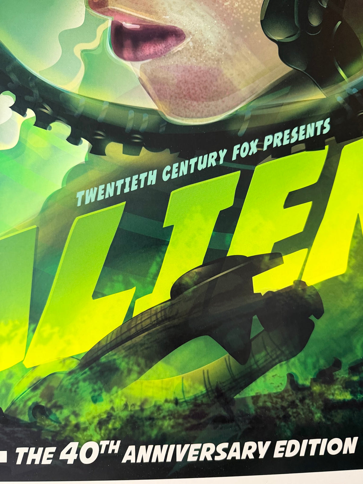 Orlando Arocena - Alien - 16x24 - Limited Edition Poster