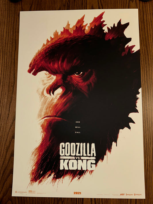 Phantom City Creative - Godzilla Vs. Kong 24x36 movie poster