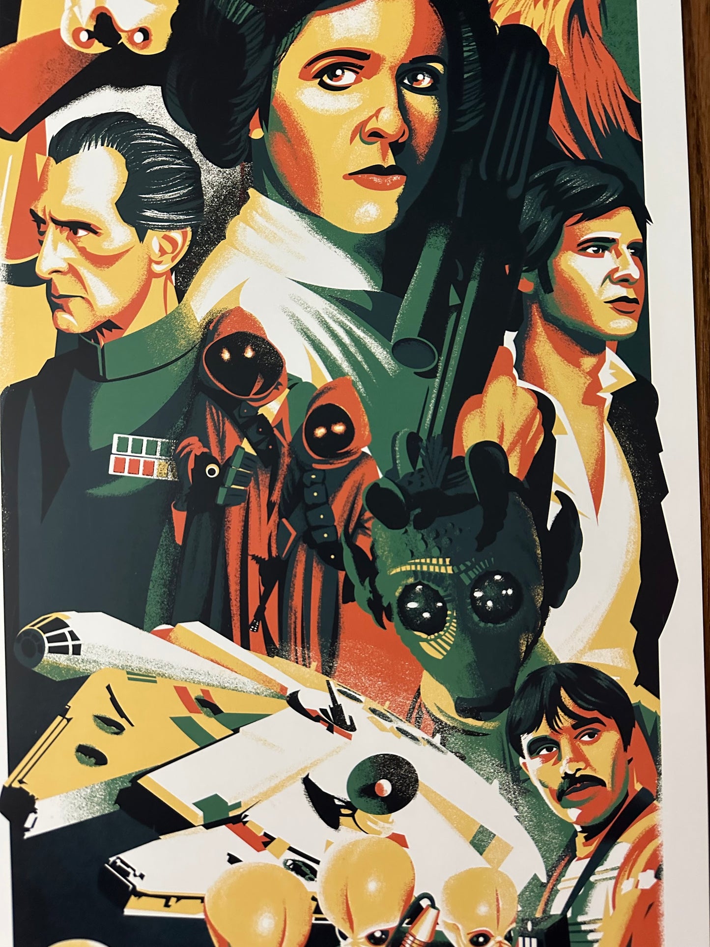 Danny Haas - Star Wars 12x36 movie poster - detail image 4