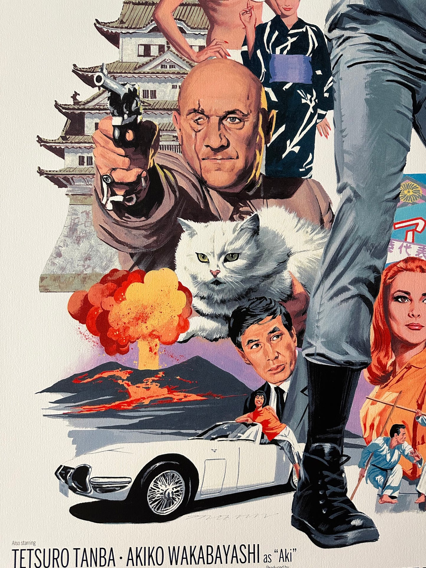 Paul Mann - James Bond You Only Live Twice 24x36 movie poster - detail image 4