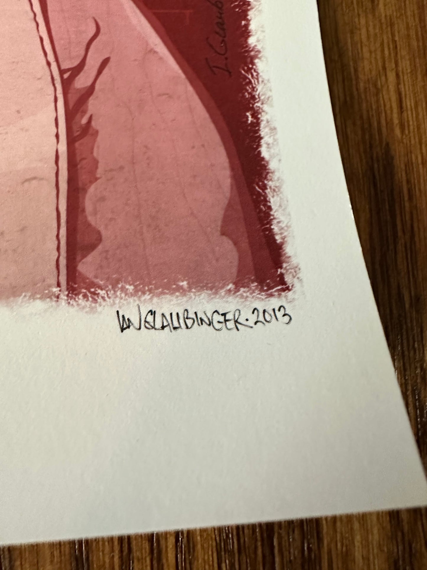 Ian Glaubinger - Shawshank Redemption Ellis Portrait 8x10 art print - detail image 5