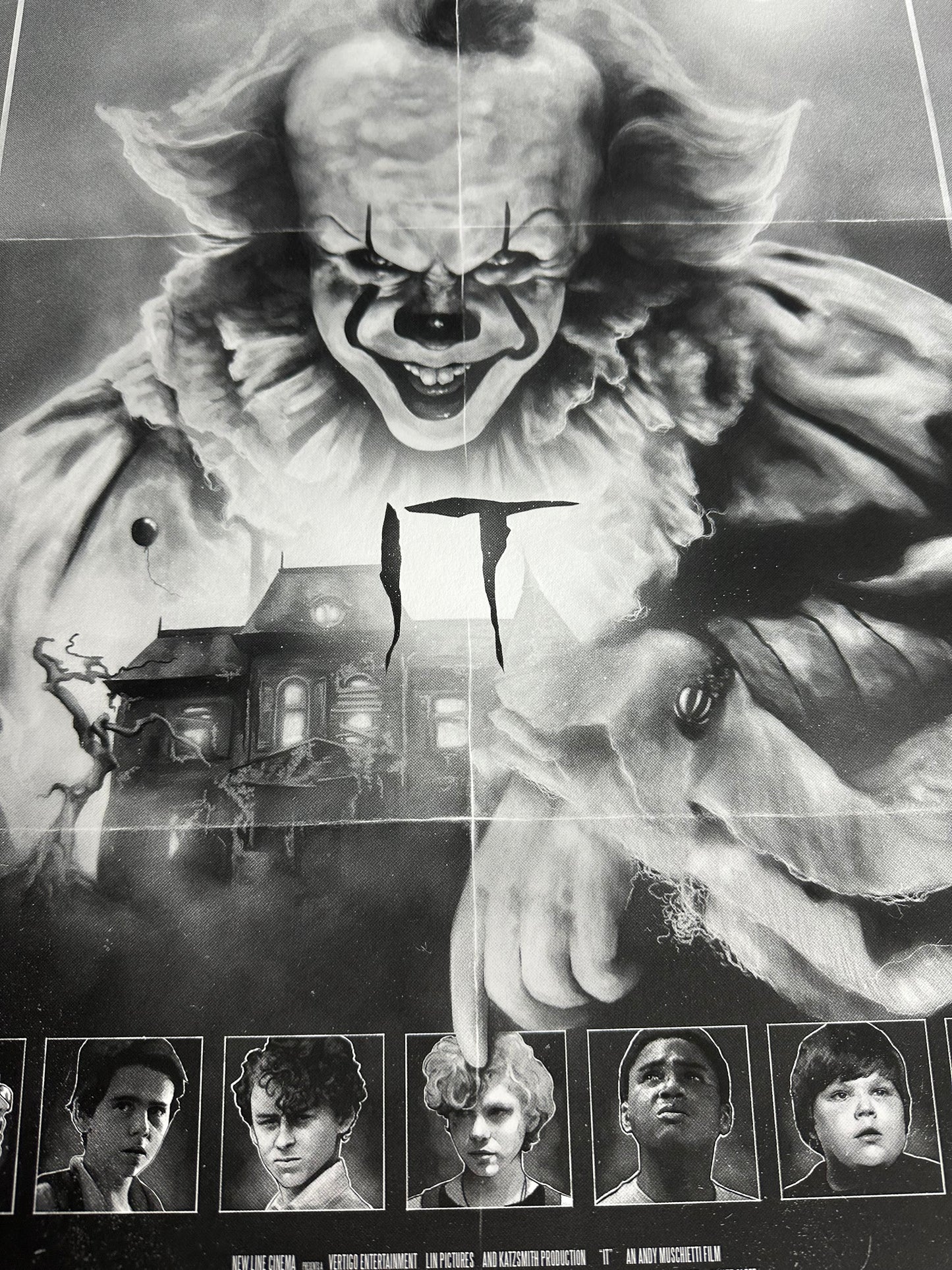 Jake Kontou - Stephen King's IT 16x24 movie poster - detail image 3