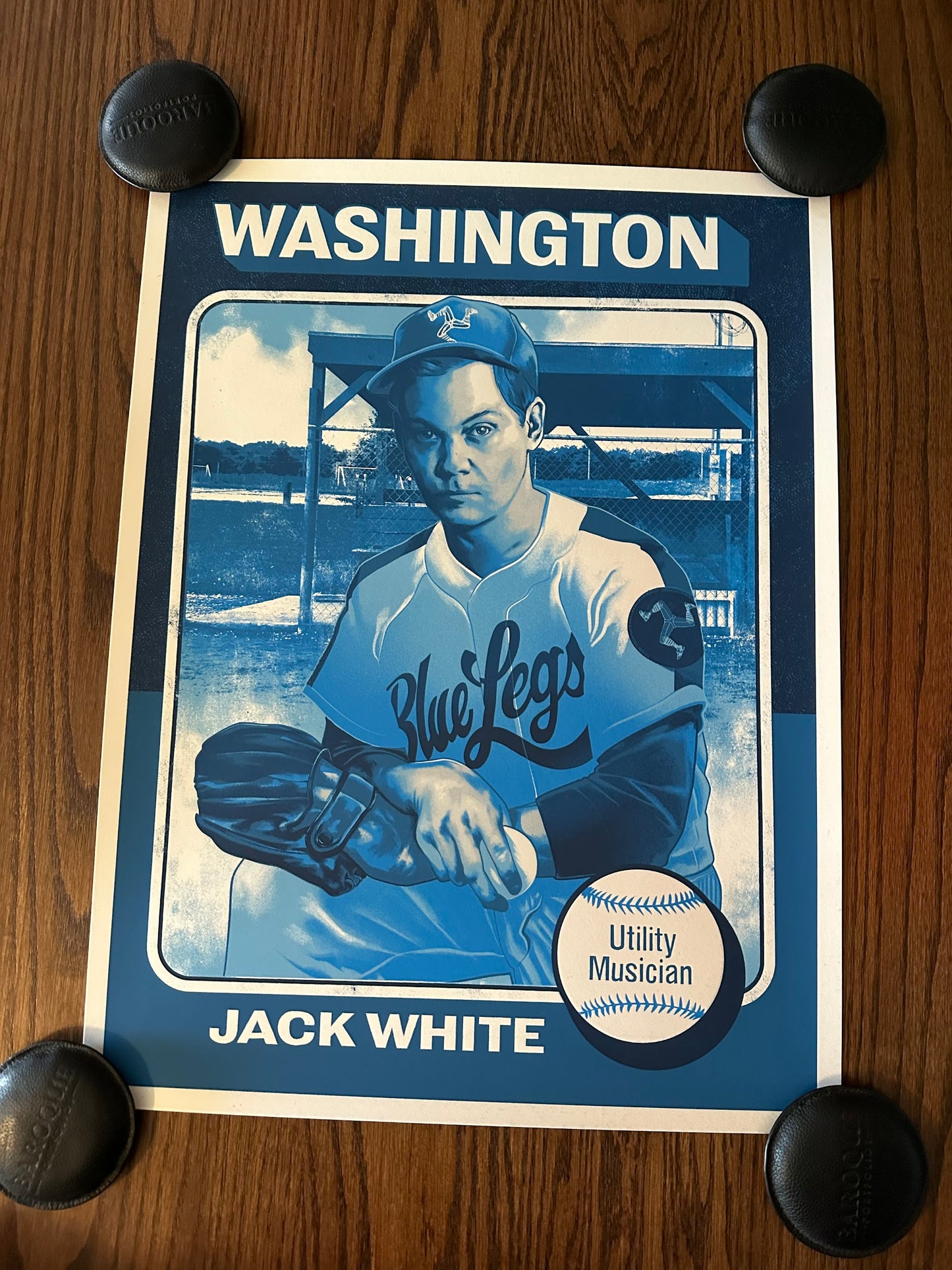 Matt Taylor - Jack White Washington DC 22 Topps Gig 18x24 movie poster