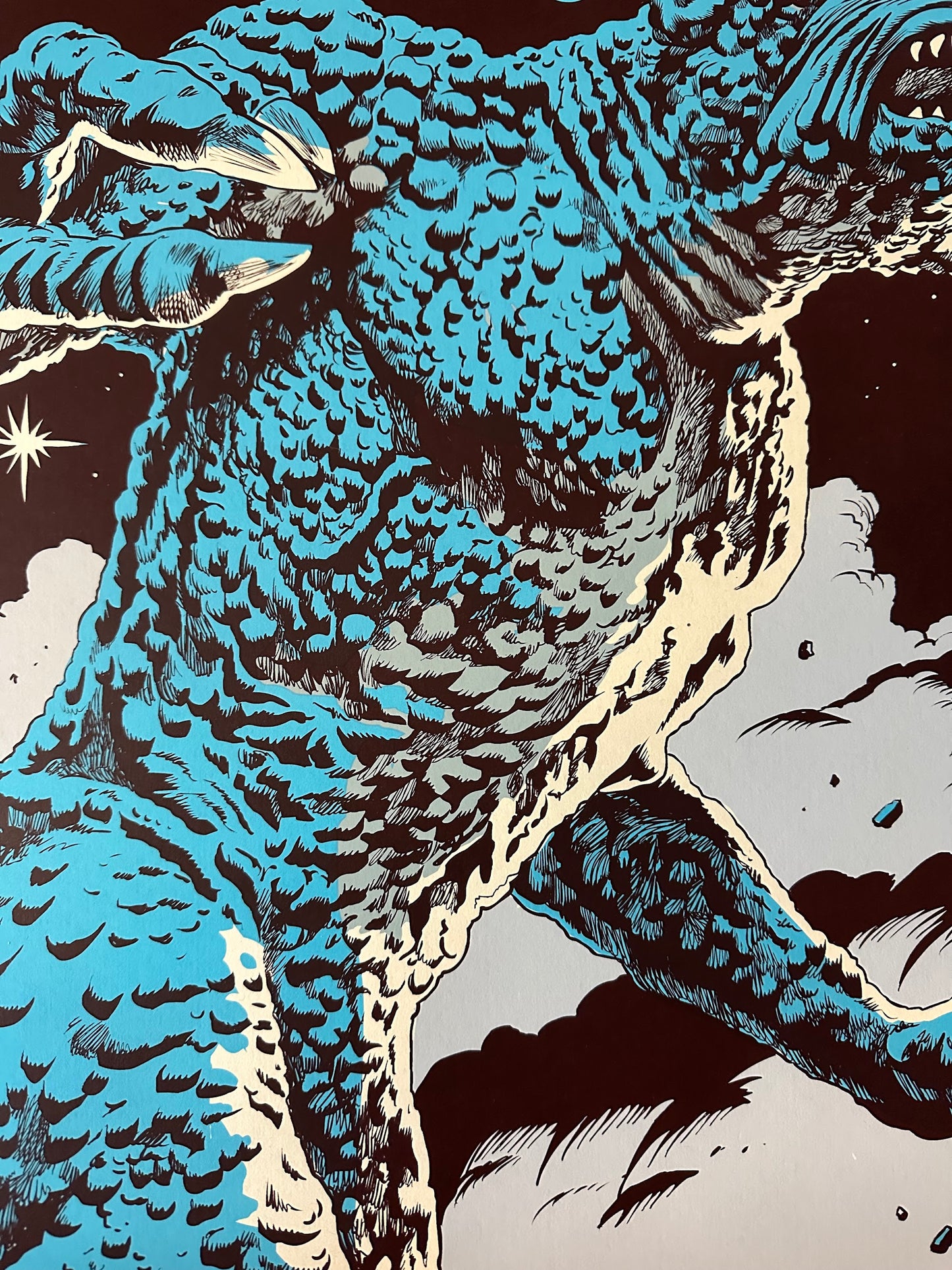 Francesco Francavilla - 20 Million Miles to Earth 24x36 movie poster - detail image 4