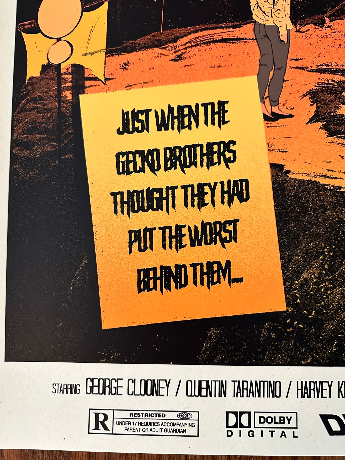 Zi Xu - From Dusk Till Dawn 24x36 movie poster - detail image 5