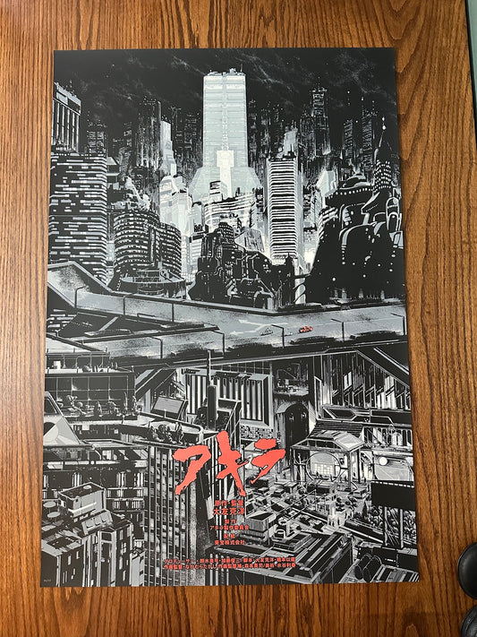 Kilian Eng - Akira Japanese Variant 24x36 movie poster