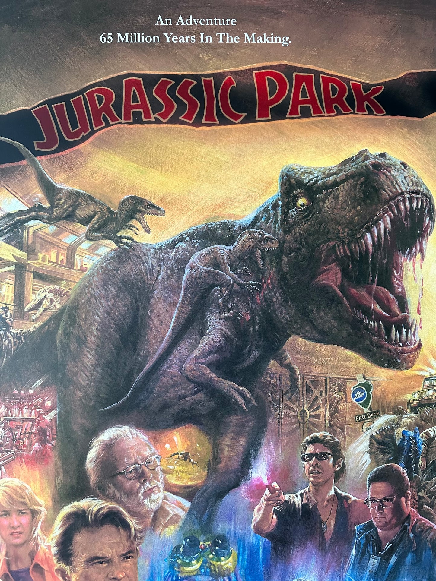 KWow - Jurassic Park 24x36 movie poster - detail image 2
