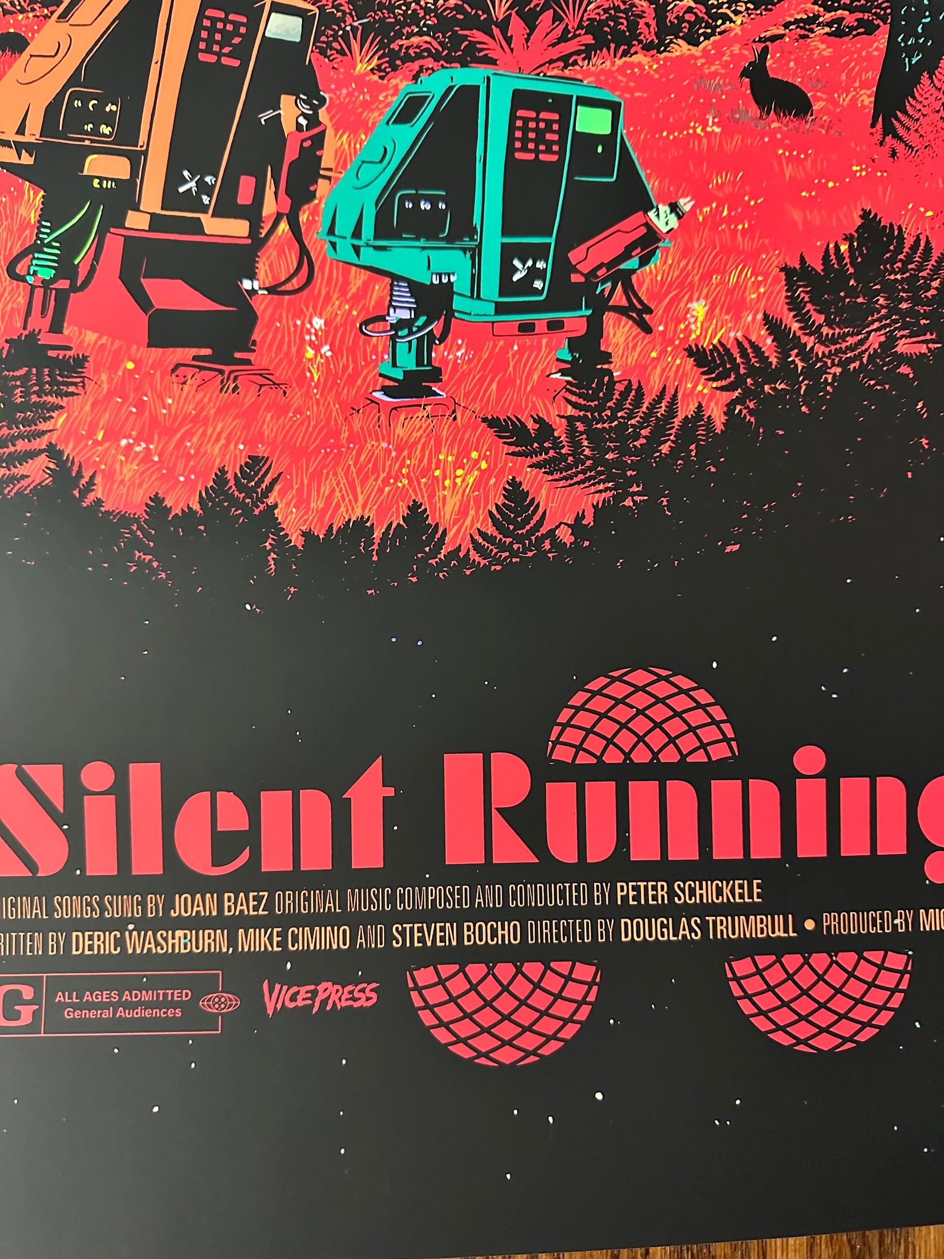 Raid71 - Silent Running Foil Variant 24x36 movie poster - detail image 4