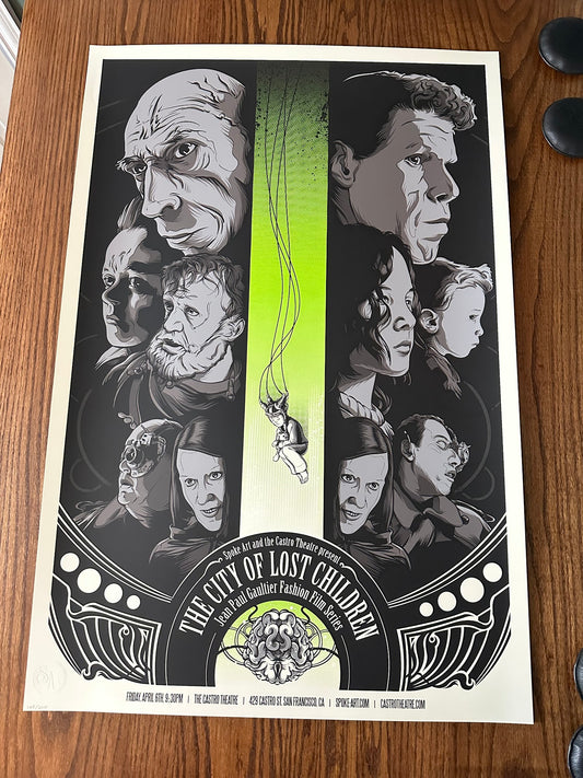 Joshua Budich - City of Lost Children - 24x36 - Limited Edition Poster