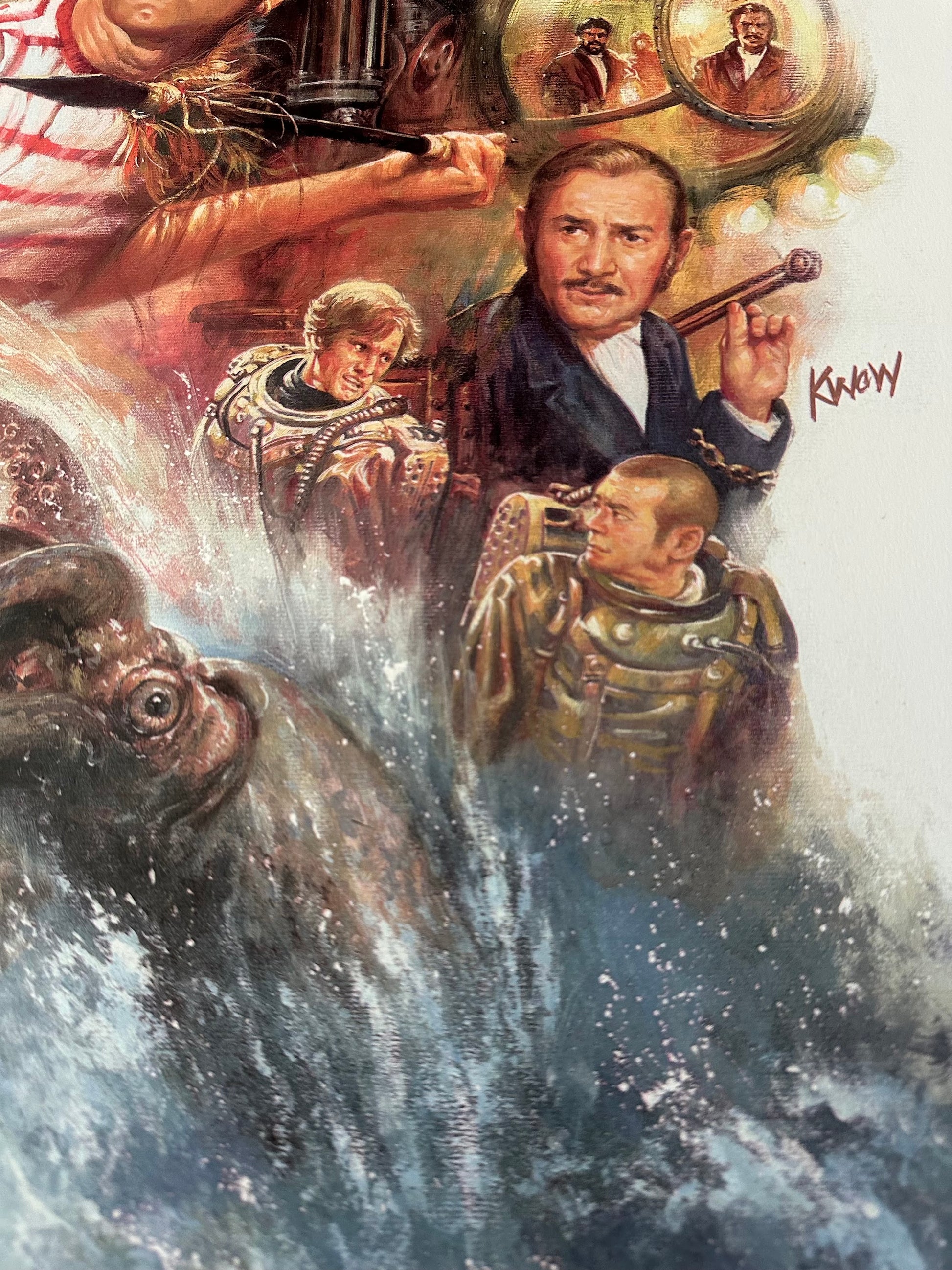 KWow - 20,000 Leagues Under the Sea 24x36 movie poster - detail image 6
