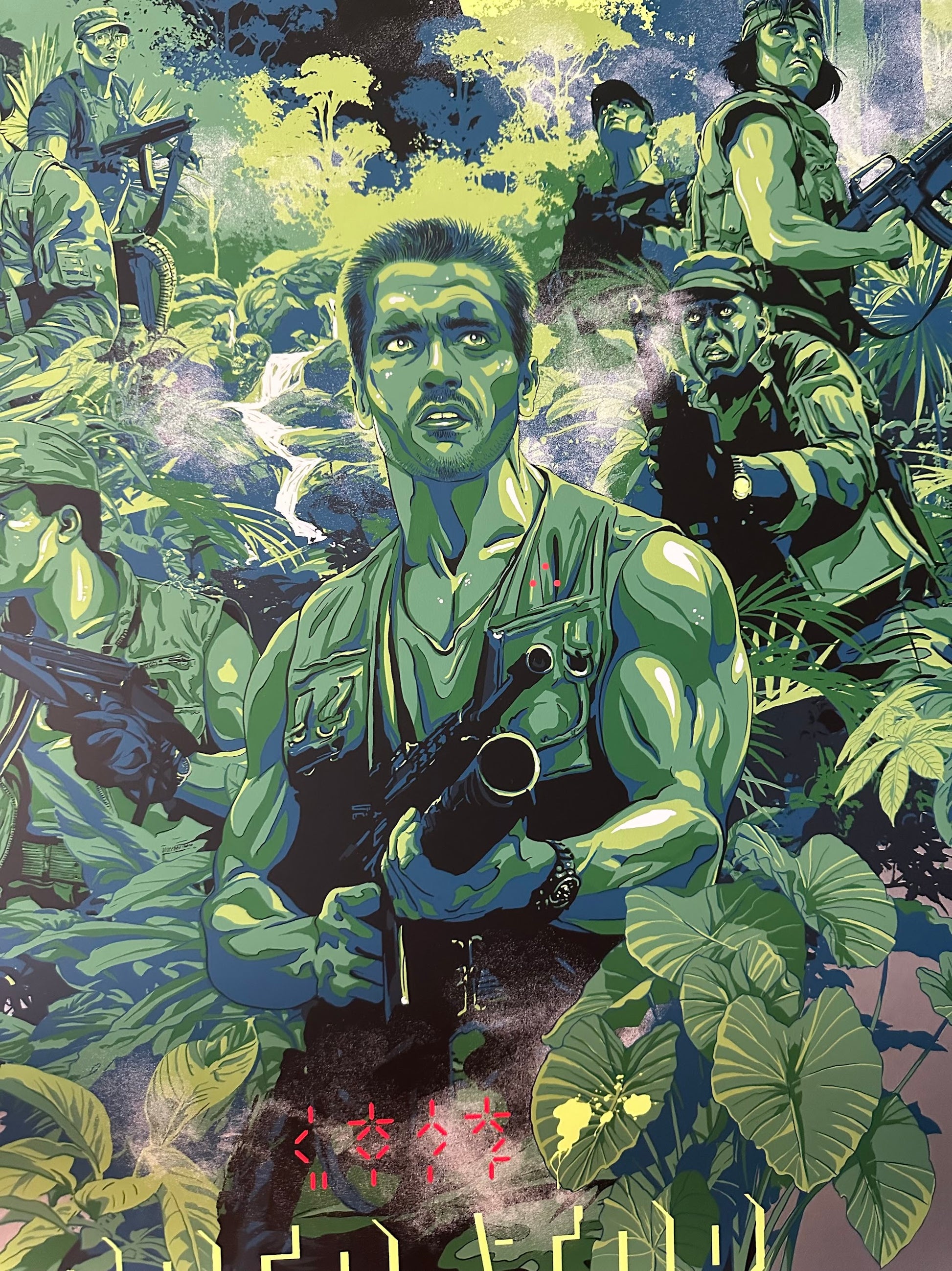 Vance Kelly - Predator 24x36 movie poster - detail image 4