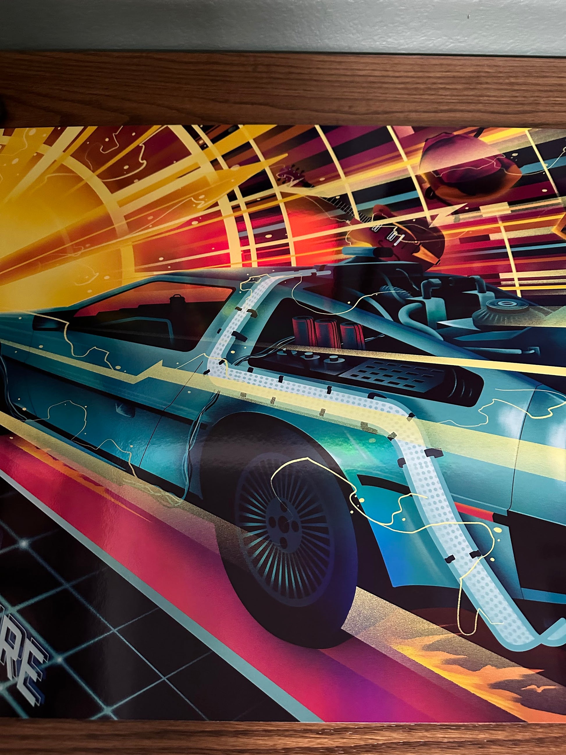 Arno Kiss - Back to the Future Foil 36x24 movie poster - detail image 3