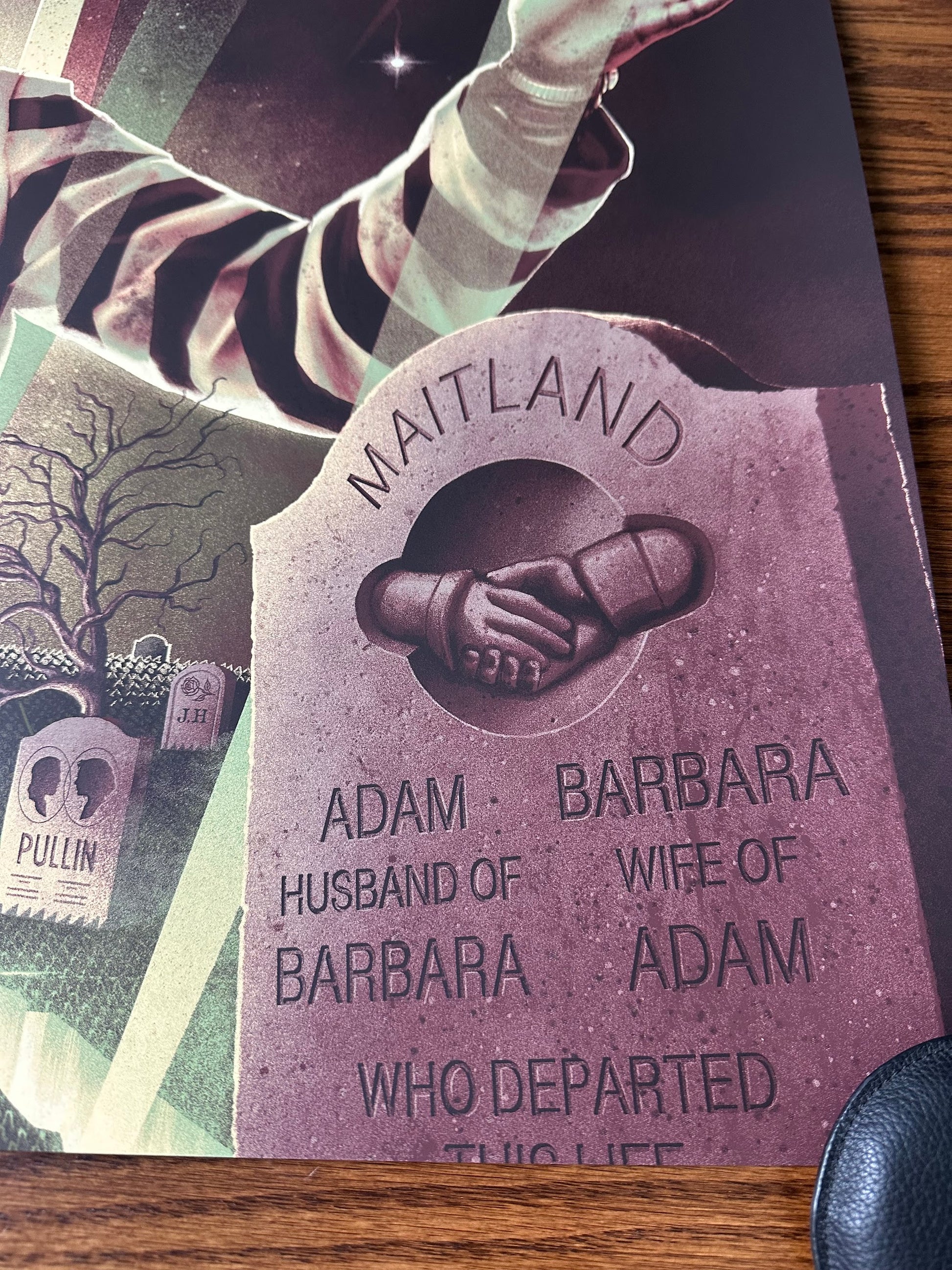 Matt Ryan Tobin - Beetlejuice Variant 36x24 movie poster - detail image 5