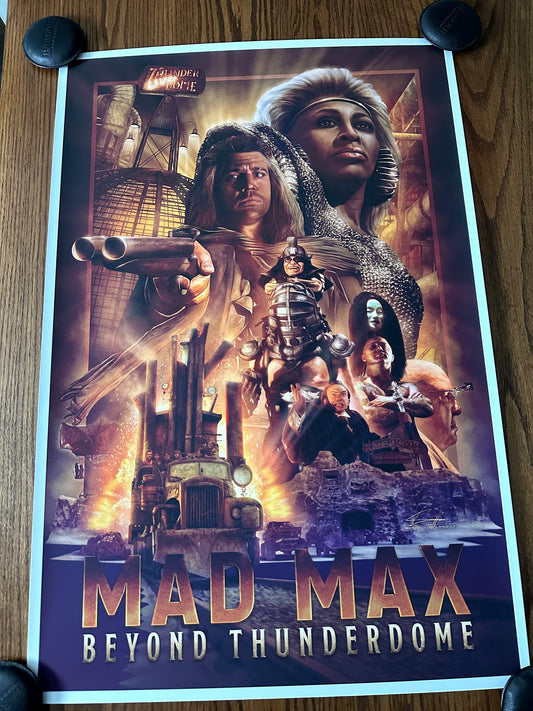 Casey Callender - Mad Max Beyond the Thunderdome 24x36 movie poster