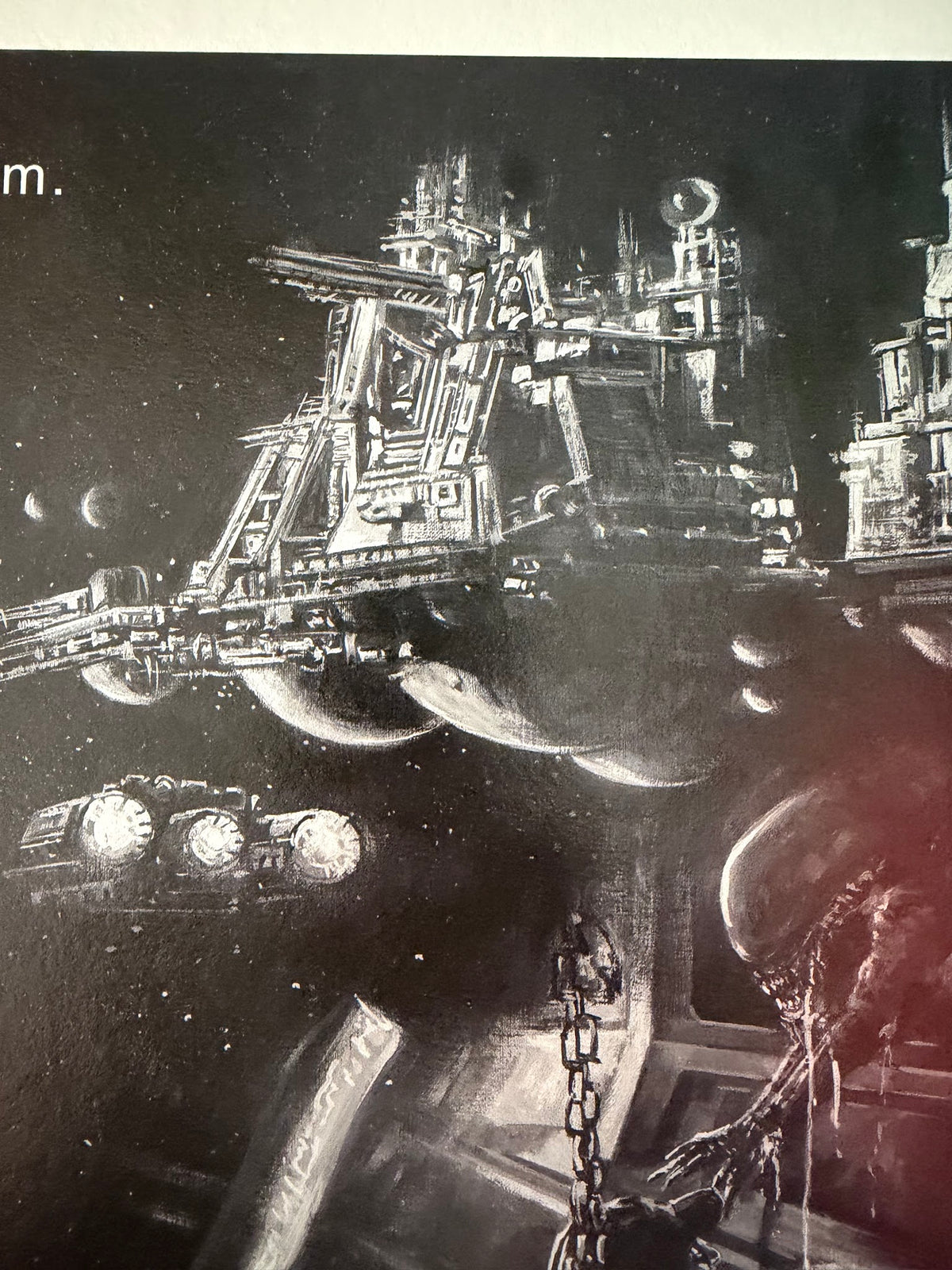 Kwow - Alien B&W Monochrome Variant - 24x36 - Limited Edition Poster