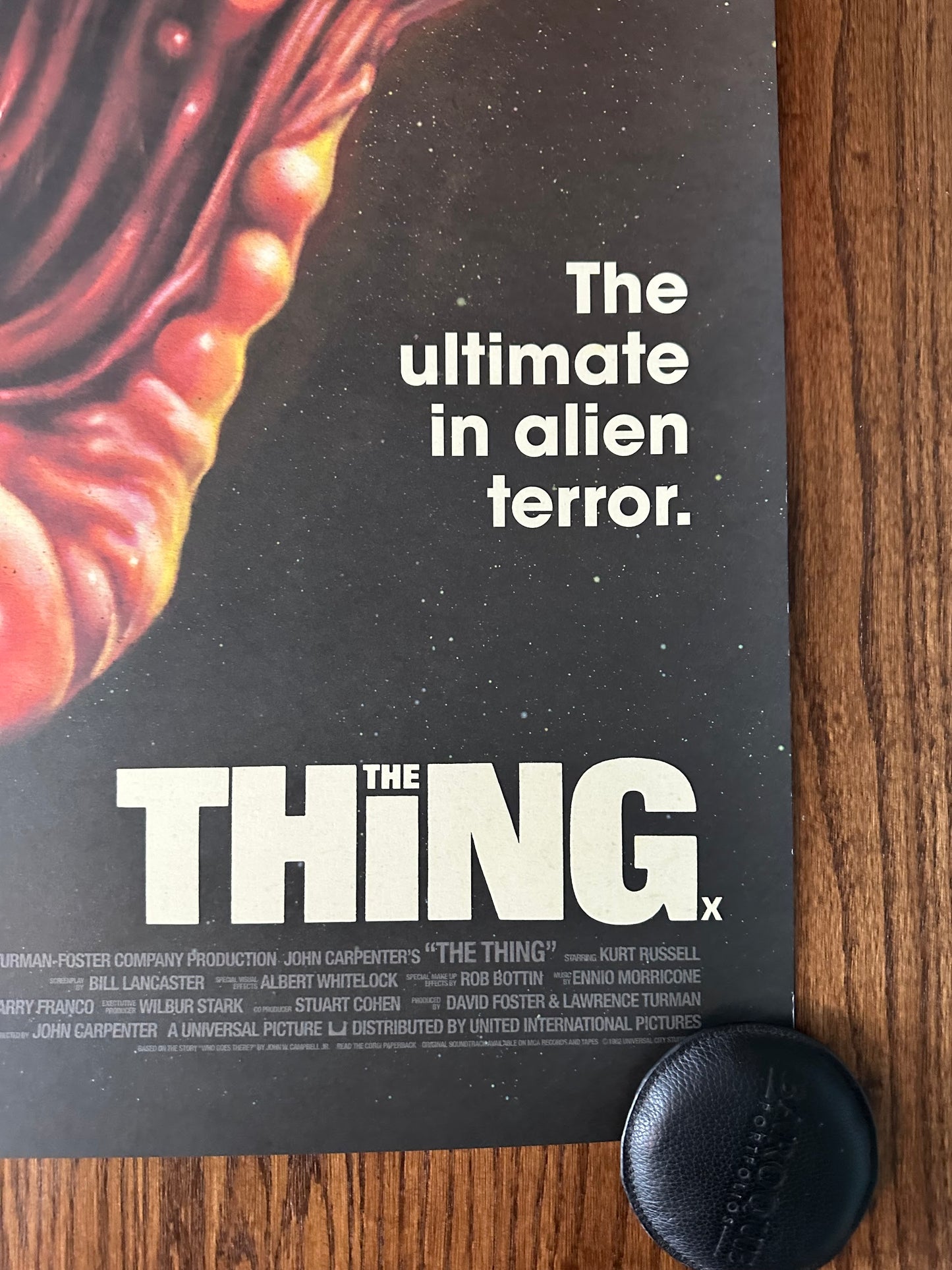 John J Pearson - The Thing 24x36 movie poster - detail image 4