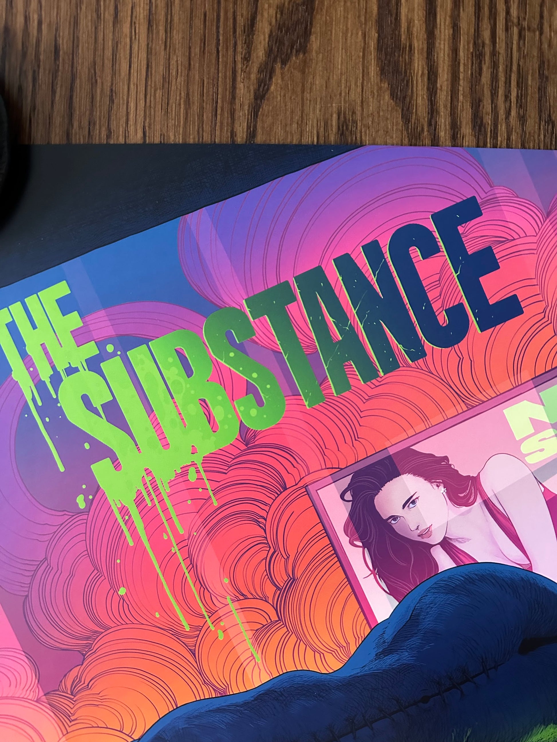 Ian Permana - The Substance 11x17 art print - detail image 2