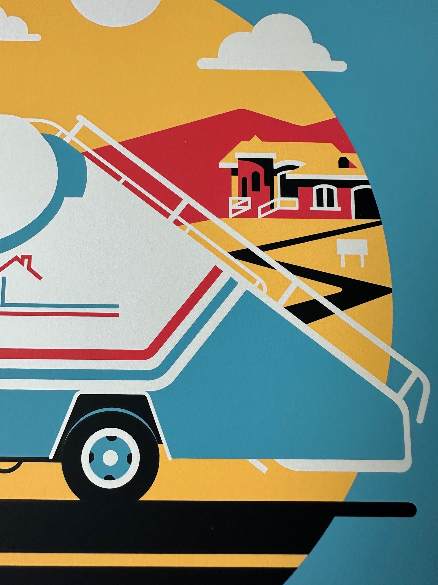 DKNG - Arrested Development RV 12x12 art print - detail image 4