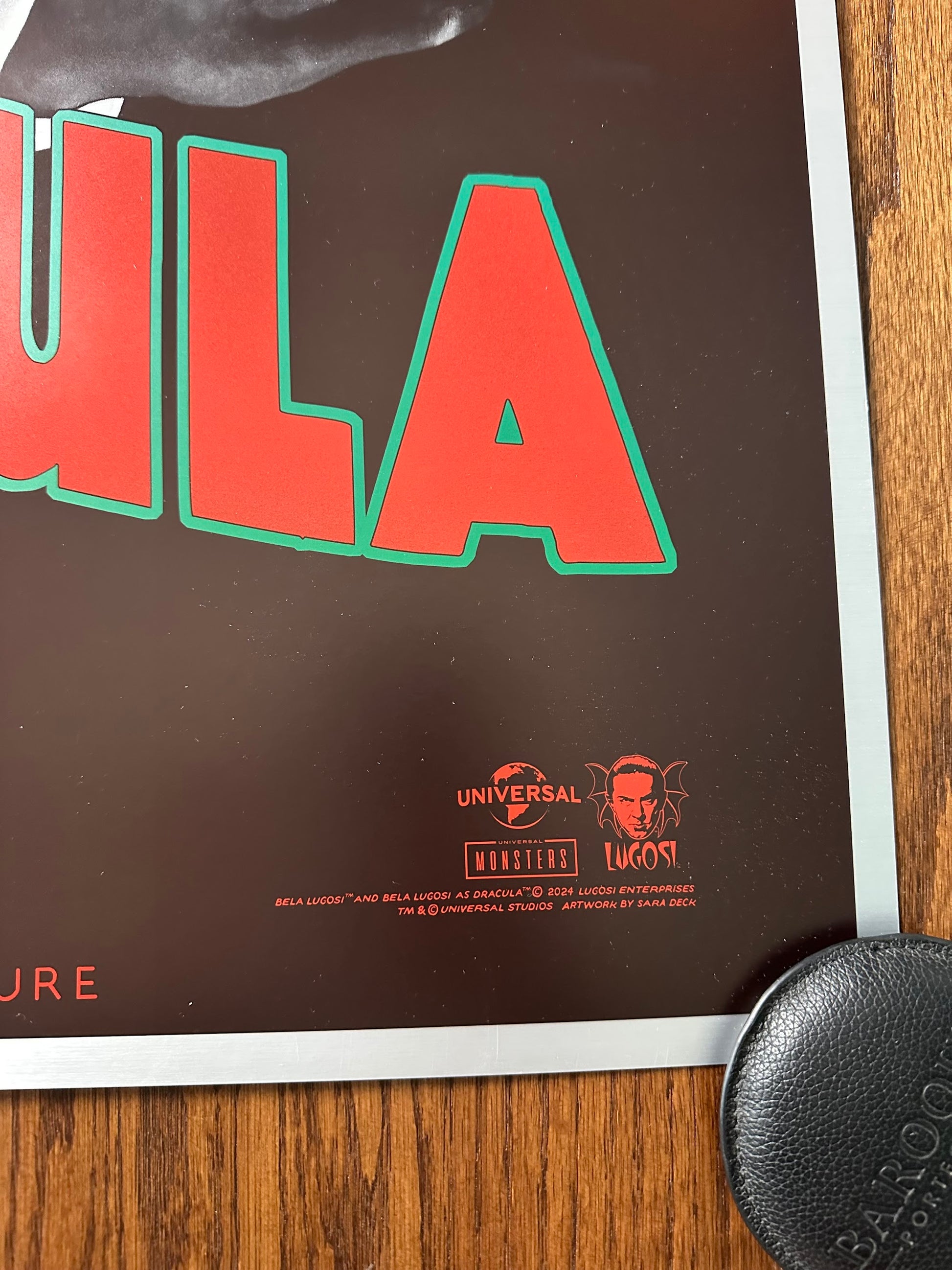 Sara Deck - Universal Monsters Dracula 24x36 movie poster - detail image 7