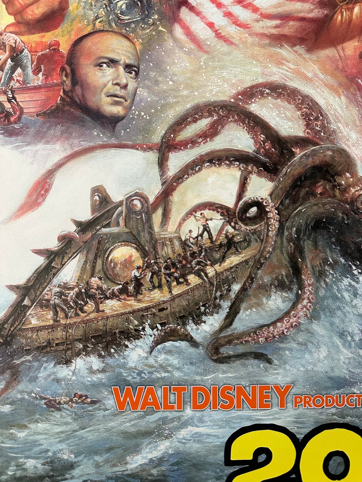 KWow - 20,000 Leagues Under the Sea 24x36 movie poster - detail image 5
