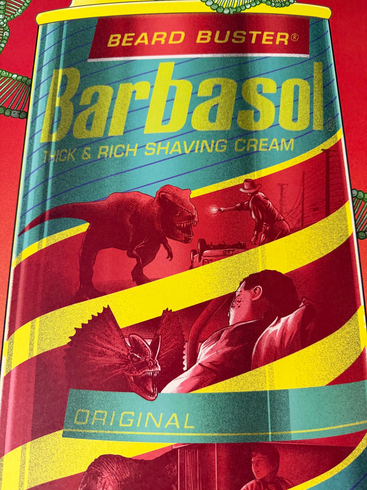 Mark Bell - Jurassic Park - 12x36 - Limited Edition Poster