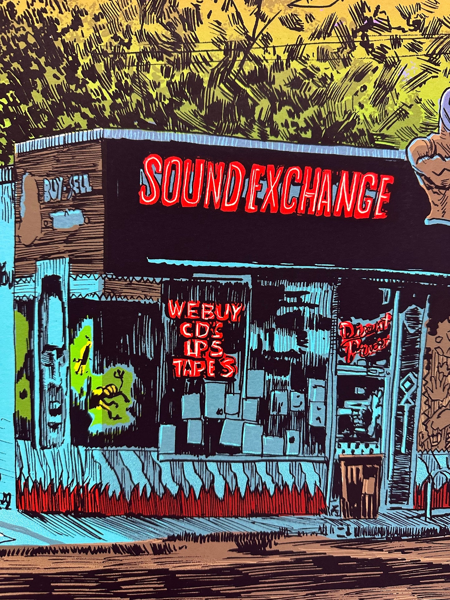 Tim Doyle - Sound Exchange Unreal Estate 16x20 movie poster - detail image 2