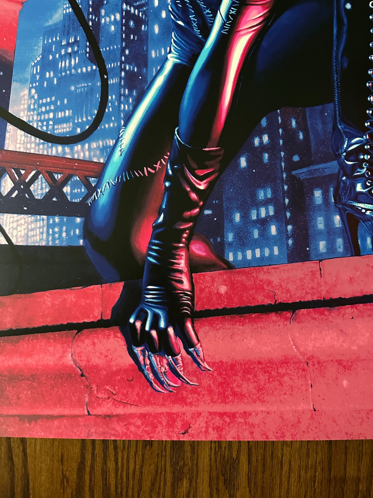 Robert Laskey - Batman Returns Catwoman 24x36 movie poster - detail image 5