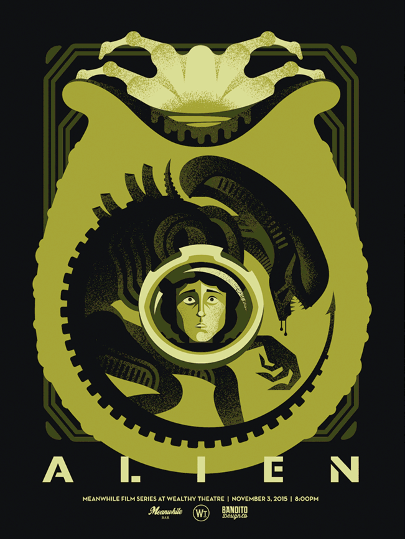 Ryan Brinkerhoff - Alien 18x24 movie poster - detail image 5